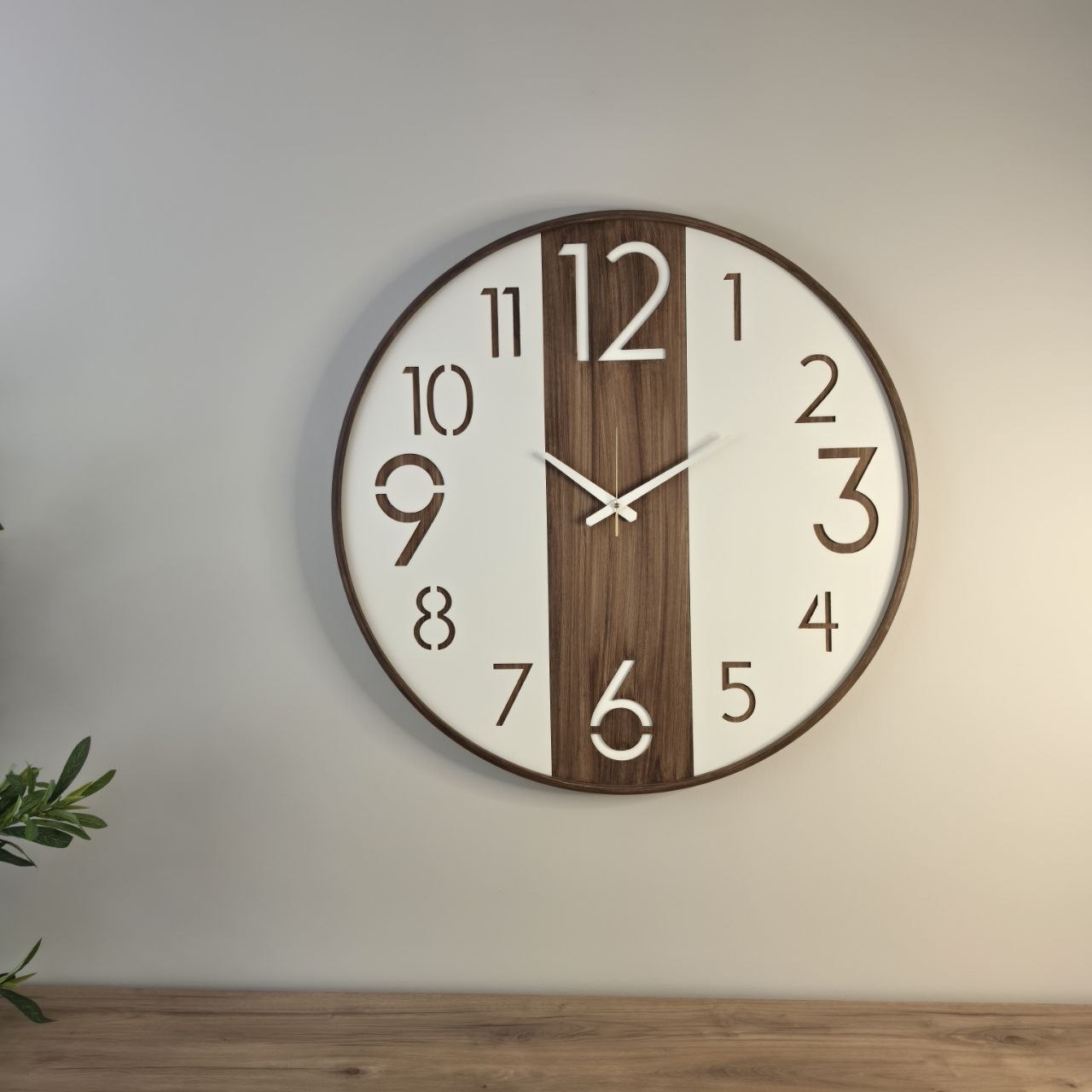 ساعت دیواری مینیمال سایز 75